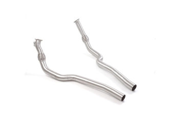 Audi RS6 C8 Front pipes group N without stainless steel silencers