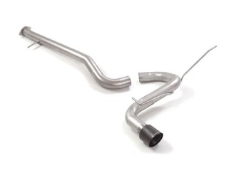 Stainless steel Cat-Back left-only w/ round 100mm Carbon Shot tip (racing) to suit Toyota Yaris GR-Four 1.6 Stainless steel Cat-Back left-only w/ round 100mm Carbon Shot tip (racing) to suit Toyota Yaris GR-Four 1.6