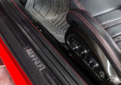 Ferrari 599 Carbon kickplates door sills w/o Ferrari OEM badge