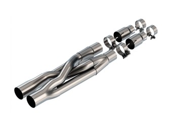 Ford Mustang GT 2018-on Switchfire X-Pipe (replaces Borla cat-back x-pipe) Ford Mustang GT 2018-on Switchfire X-Pipe (replaces Borla cat-back x-pipe)