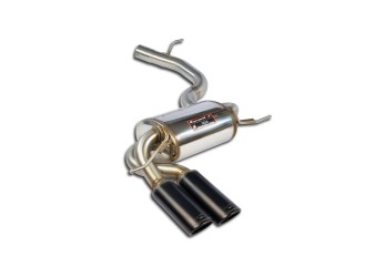 Audi S3 8P Sportback rear exhaust 70mm dual tips 90x70 black Audi S3 8P Sportback rear exhaust 70mm dual tips 90x70 black