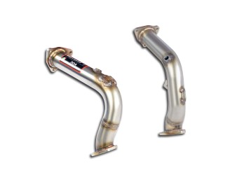 AUDI A6 4G QUATTRO 3.0 TFSI Connecting Pipes for OEM Headers AUDI A6 4G QUATTRO 3.0 TFSI Connecting Pipes for OEM Headers