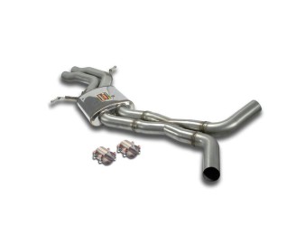 Audi RS4 B8 centre exhaust for OEM rear mufflers Audi RS4 B8 centre exhaust for OEM rear mufflers