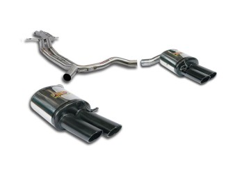 Audi S7 Quattro 4.0T V8 Catback with black quad tips unresonated Audi S7 Quattro 4.0T V8 Catback with black quad tips unresonated