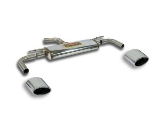 Audi Q2 split rear muffler kit with oval tips Audi Q2 split rear muffler kit with oval tips