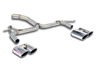 Audi Q2 split rear muffler-delete kit with oval quadtips Audi Q2 split rear muffler-delete kit with oval quadtips