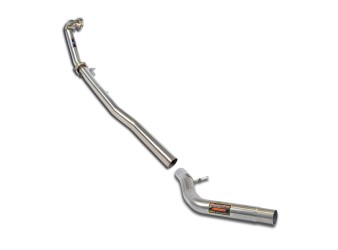 Audi RS Q3 2.5 TFSI Quattro catless downpipe and centre pipe Audi RS Q3 2.5 TFSI Quattro catless downpipe and centre pipe