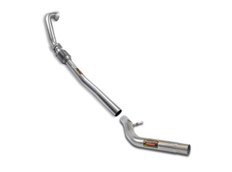 Audi RS Q3 2.5 TFSI Quattro catted downpipe with centre pipe Audi RS Q3 2.5 TFSI Quattro catted downpipe with centre pipe