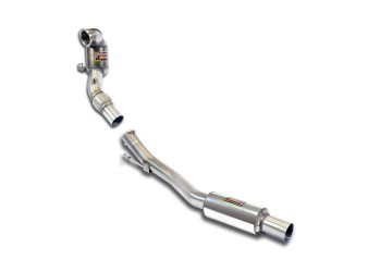 Audi S1 Sportback downpipe and Euro 5 200 CPSI cat resonated Audi S1 Sportback downpipe and Euro 5 200 CPSI cat resonated