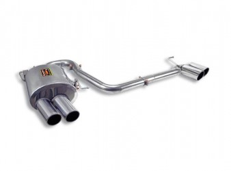 BMW F10 F11 520d Rear Exhaust quad 80mm Power Loop BMW F10 F11 520d Rear Exhaust quad 80mm Power Loop