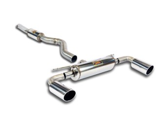 BMW F30 F31 335i | Active Hybrid 3 Catback dual round 100mm tips BMW F30 F31 335i | Active Hybrid 3 Catback dual round 100mm tips