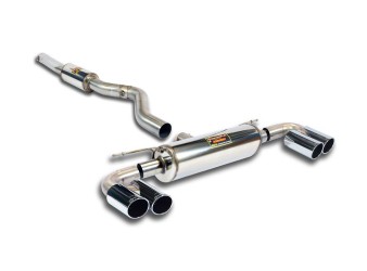 BMW F3x 335i 435i Active Hybrid 3 Catback w/ quad tips OO80 BMW F3x 335i 435i Active Hybrid 3 Catback w/ quad tips OO80