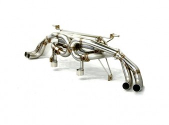 Audi R8 Cat-back F1 Sound Valvetronic Exhaust System Billet Audi R8 Cat-back F1 Sound Valvetronic Exhaust System Billet