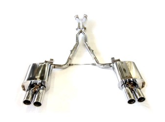 Audi S8 Cat-back F1 Sound Valvetronic Exhaust System Billet Audi S8 Cat-back F1 Sound Valvetronic Exhaust System Billet