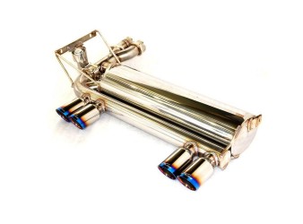 BMW E46 M3 Cat-Back F1 Sound Valvetronic Exhaust System - Titanium tailpipes BMW E46 M3 Cat-Back F1 Sound Valvetronic Exhaust System - Titanium tailpipes