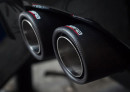 BMW 330i M-Sport (G20) (19>) Quad Exit Rear Section (Quad outlet valence required) - Carbon Fibre Tailpipes