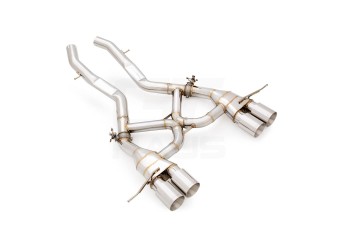BMW M3 M4 G80 G82 G83 GT2 : OE-C (Original Equipment Control) Stainless With Mid Velocity Box and 4x102mm (Round Split) Tips BMW M3 M4 G80 G82 G83 GT2 : OE-C (Original Equipment Control) Stainless With Mid Velocity Box and 4x102mm (Round Split) Tips