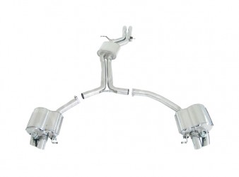 Audi RS4 B8 catback exhaust system with valves Audi RS4 B8 catback exhaust system with valves