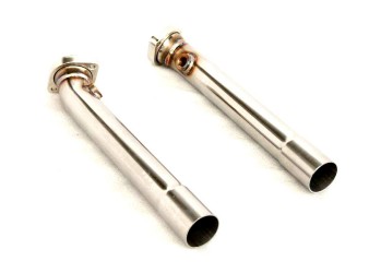 Ferrari 348 GTB / GTS / Spider Stainless Cat-bypass Pipes Ferrari 348 GTB / GTS / Spider Stainless Cat-bypass Pipes