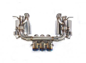 Ferrari 458 Catback F1 Sound Valve System w/ Titanium Tips Ferrari 458 Catback F1 Sound Valve System w/ Titanium Tips