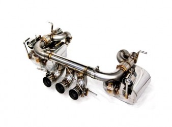Ferrari 458 Catback F1 Sound Valve System w/ Stainless Tips Ferrari 458 Catback F1 Sound Valve System w/ Stainless Tips