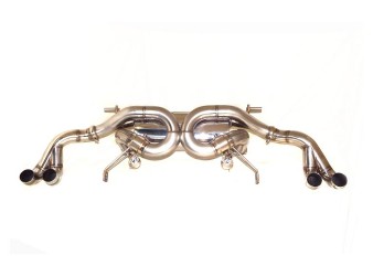 Lamborghini Huracan F1 Sound Valve Exhaust w/ Stainless Tips Lamborghini Huracan F1 Sound Valve Exhaust w/ Stainless Tips