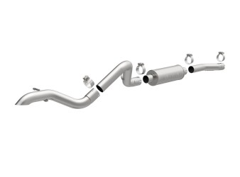 Jeep Wrangler JK Rock Crawler Series Cat-Back Exhaust System Jeep Wrangler JK Rock Crawler Series Cat-Back Exhaust System