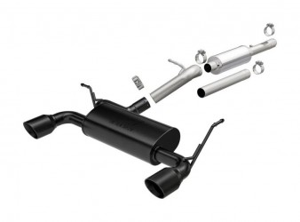 Jeep Wrangler JK 2D/4D Street Series Cat-Back Exhaust System Black Jeep Wrangler JK 2D/4D Street Series Cat-Back Exhaust System Black