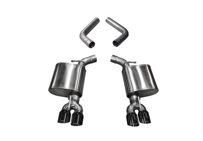 Dodge Challenger 6.4L 6.2L 2015-22 | 5.7L 2017-22 Black Sport Axle-Back Exhaust w/3.5in Tips
