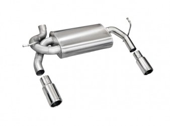 Jeep Wrangler JK 3.6L 3.8L V6 Dual exit axle back exhaust system Jeep Wrangler JK 3.6L 3.8L V6 Dual exit axle back exhaust system