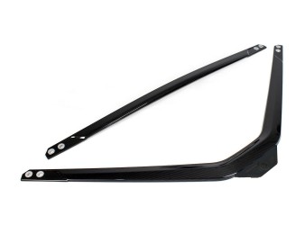 BMW G8X M2, M3, M4 strut brace - gloss, Plain (1x1) weave, Black front CNC colour BMW G8X M2, M3, M4 strut brace - gloss, Plain (1x1) weave, Black front CNC colour