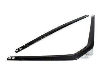 BMW G8X M2, M3, M4 strut brace - gloss, Plain (1x1) weave, Aluminium front CNC colour BMW G8X M2, M3, M4 strut brace - gloss, Plain (1x1) weave, Aluminium front CNC colour