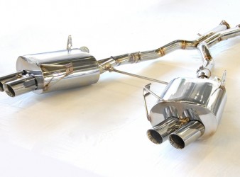 BMW E85 Z4M Catback F1 Sound Valve System - Stainless Tips BMW E85 Z4M Catback F1 Sound Valve System - Stainless Tips