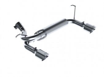 Jeep Wrangler JK 3.6L 3.8L 2.5" Axle-Back, Dual rear exit AL Jeep Wrangler JK 3.6L 3.8L 2.5" Axle-Back, Dual rear exit AL