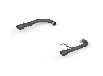 2015-2017 Ford Mustang GT 5.0 2.5" Axle Back Exhaust BLACK COATED 2015-2017 Ford Mustang GT 5.0 2.5" Axle Back Exhaust BLACK COATED